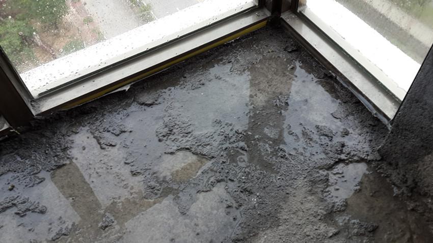 铝合金窗渗漏的部位的防水补漏治理方法